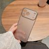 Роскошный тонкий ультратонкий матовый прозрачный чехол для iPhone Air 17 Air 17 Pro Max Жесткий ПК Кожаный Ударопрочный Защитный Чехол