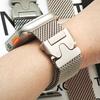 Ремешки для Apple Watch серия 10 ремешок 46мм 40мм 44мм 45мм 41мм 49 42мм Миланская петля Браслет ремешок iWatch 9 8 7 6 se Ultra 2 3