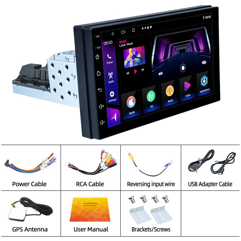 Reakosound 7 Inch 1 Din Android  Car Radio Autoradio GPS Navigation WIFI Car DVR Bluetooth FM Car MP5 Player Car Video Stereo USB Multimedia