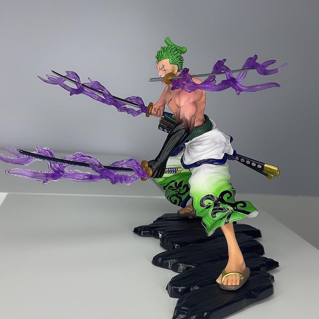 One Piece Zoro Three-Sword Style Enma Figurine
