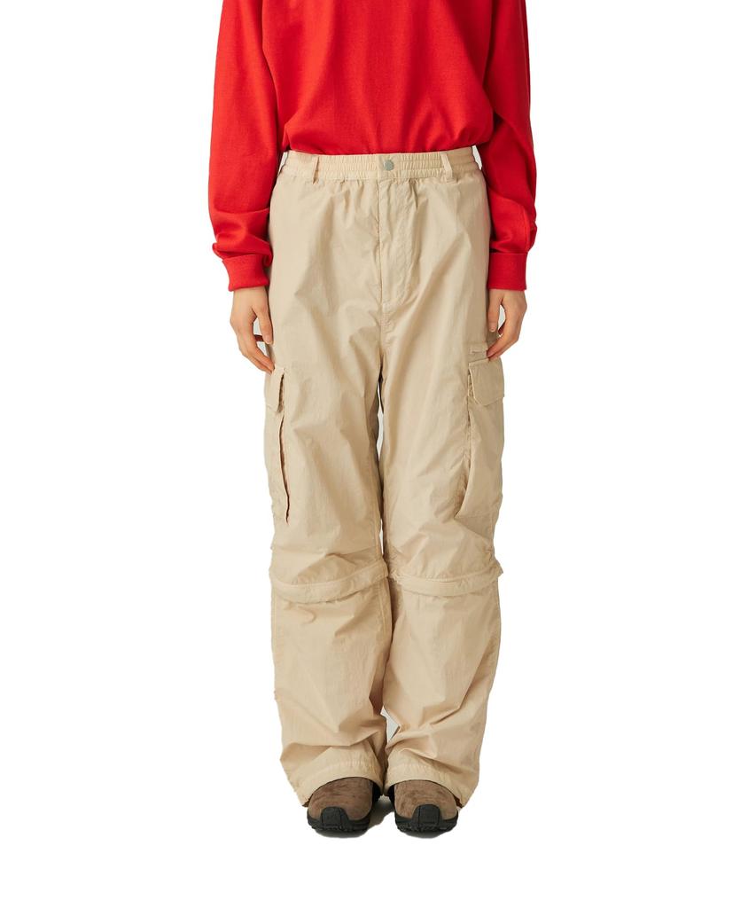 Snow Peak Garment Dyed Convertible Pants and IVORY M PA-25AU002, Men's Women's,