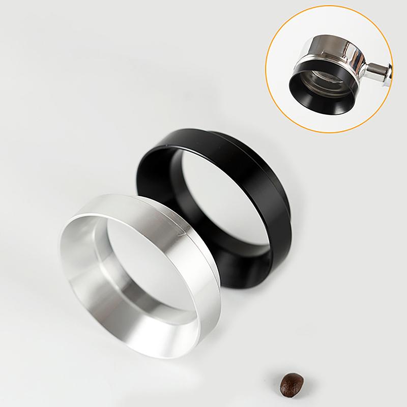 Кольцо-ловушка для кофе, противомусорное кольцо для порошка, кольцо-ловушка для кофемолки 51 мм, 53 мм, 58 мм, ручка для кофе, салфетка, дозирующее кольцо для порошка, кофейные инструменты