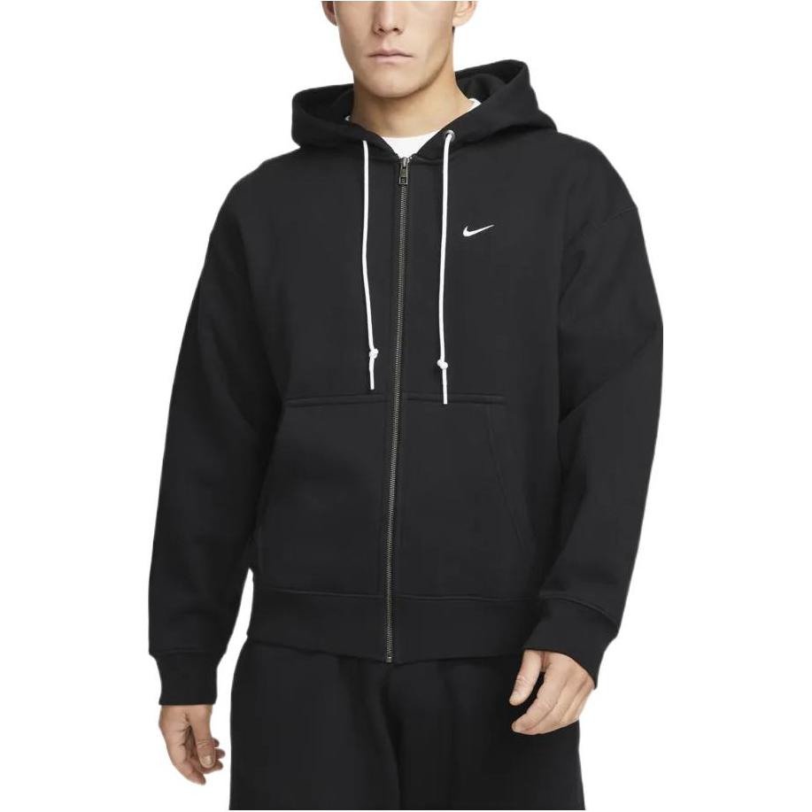 Nike Худи на молнии с капюшоном и шнурком Solo Swoosh DR0404-010