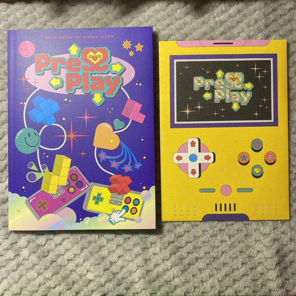 [USED] NiziU Press Play Opened with accessories