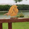 Bird Shape Art GardenSilhouette Decoration Metal Outline Silhouette Art