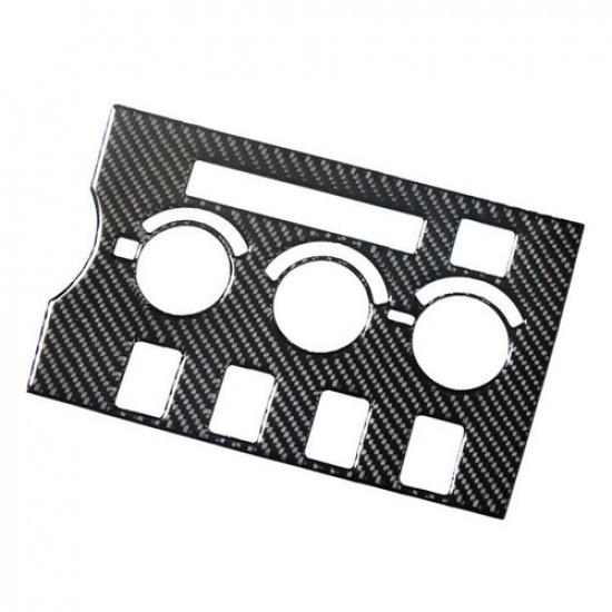 1pcs For Tundra 2007-13 Carbon Fiber Climate Console Interior Trim Type B