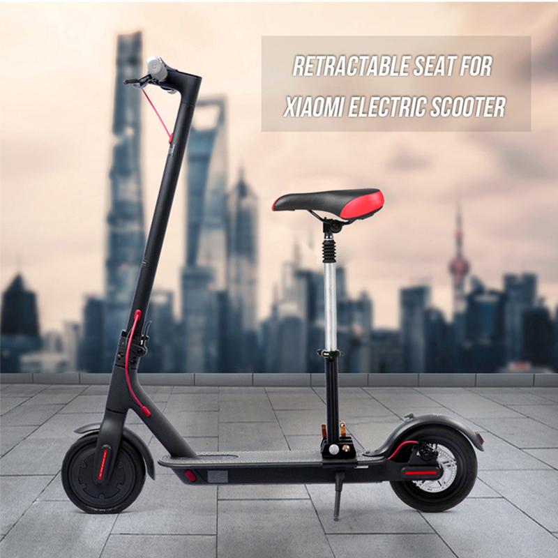 Scooter Seat Adjustable Seat Replacement For Long Rides Ergonomic Sturdy Electric Scooter Accessories For Enhanced Cycling