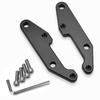 LEDISHUN Back Step Adjuster Step Offset Plate for Honda CBR650R CB650R 2019-2025 (Black)
