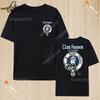 Harajuku Clan Fraser of Lovat Clansman’s Crest Badge Print Summer Trending Unisex T Shirt 100% Cotton O-neck Short-sleev