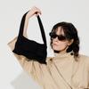 Pleatsmama Bow Flap Bag Black