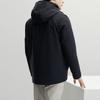 Fila Однотонная вязаная куртка с капюшоном на подкладке Мужские куртки Легендарно-синий F11M341507FNV