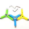 Y-Type Roller Skate Skateboard Repair Tools Skate Tool Y-Wrench Adjusting Y-tool Screwdriver Socket