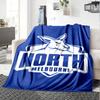 North Melbourne Print Flannel Blanket High Quality Warm Comfortable Cover for All Seasons Perfect for Gifts Home Decor