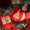 Hot stamping English Christmas cards, high-end Christmas tree gifts, gifts for the elderly, flower bouquets, store decorations, small cards