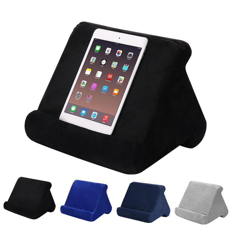 1pc Practical Tablet Stand Pillow Holder Book Reader Reading Cushion For iPad Phone