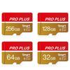 Карта памяти Micro SD U3 класса 10 — 32 ГБ, 64 ГБ, 128 ГБ, 256 ГБ