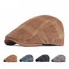 Весенне-осенний берет, мужские британские винтажные вельветовые плоские кепки, кепки газетчика для мужчин, шляпы художников в стиле Гэтсби, Gorro Hombre Boina