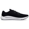 Under Armour Charged Pursuit 3 Tech Black White Men Sneakers 3025424-001