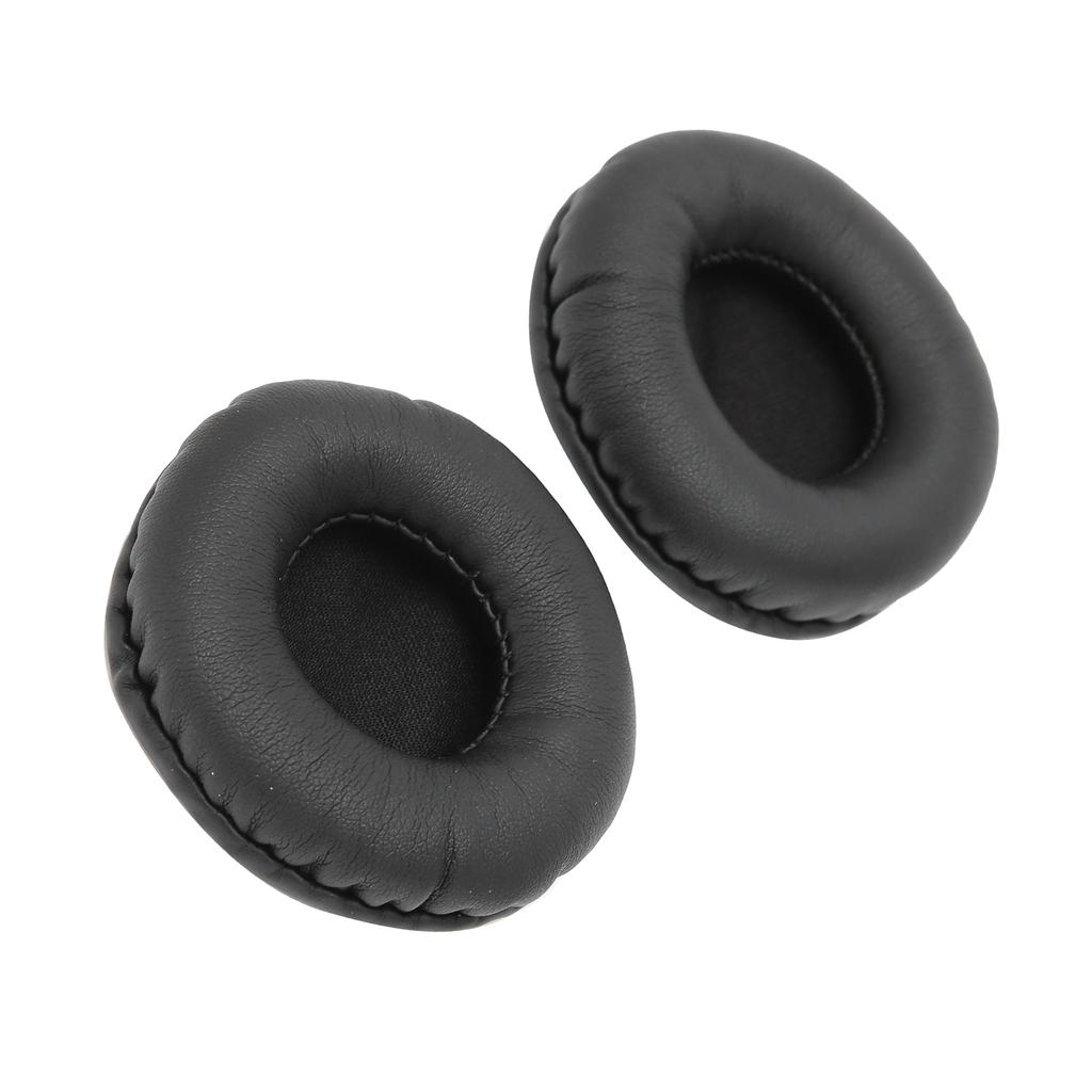 1 Pair 60mm Headphone Pad Soft Universal Headset Sponge Ear Pad Replacement Black