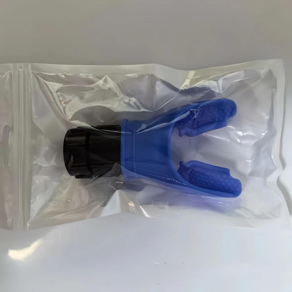 Портативный тренажер для дыхания, емкость легких, оборудование для респираторных упражнений на большой высоте, силиконовый загубник, инструмент для фитнеса на открытом воздухе