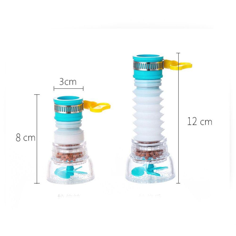 1Pcs Splash-proof Faucet Shower Filter 360 Degree Rotating Rotating Filter New Faucet Extension