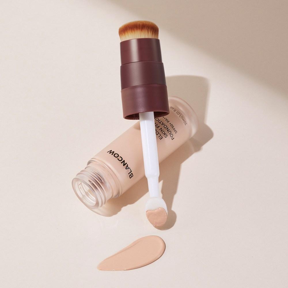 Blancau Elder Skin Fit Foundation 30ml SPF50+ PA++++, Yellow Beige, 2 Pcs.