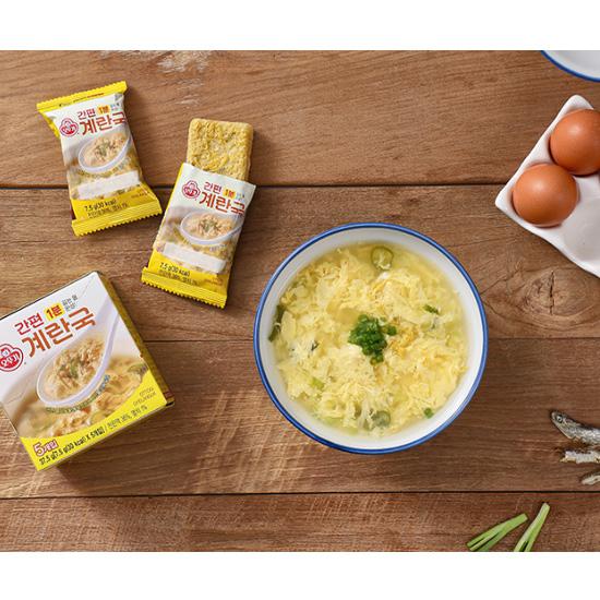 Ottogi K-Food Instant Block Soup Broth 9 видов (Суп из водорослей на день рождения, суп из соевой пасты, суп от похмелья, суп мисо) (37 вариантов)