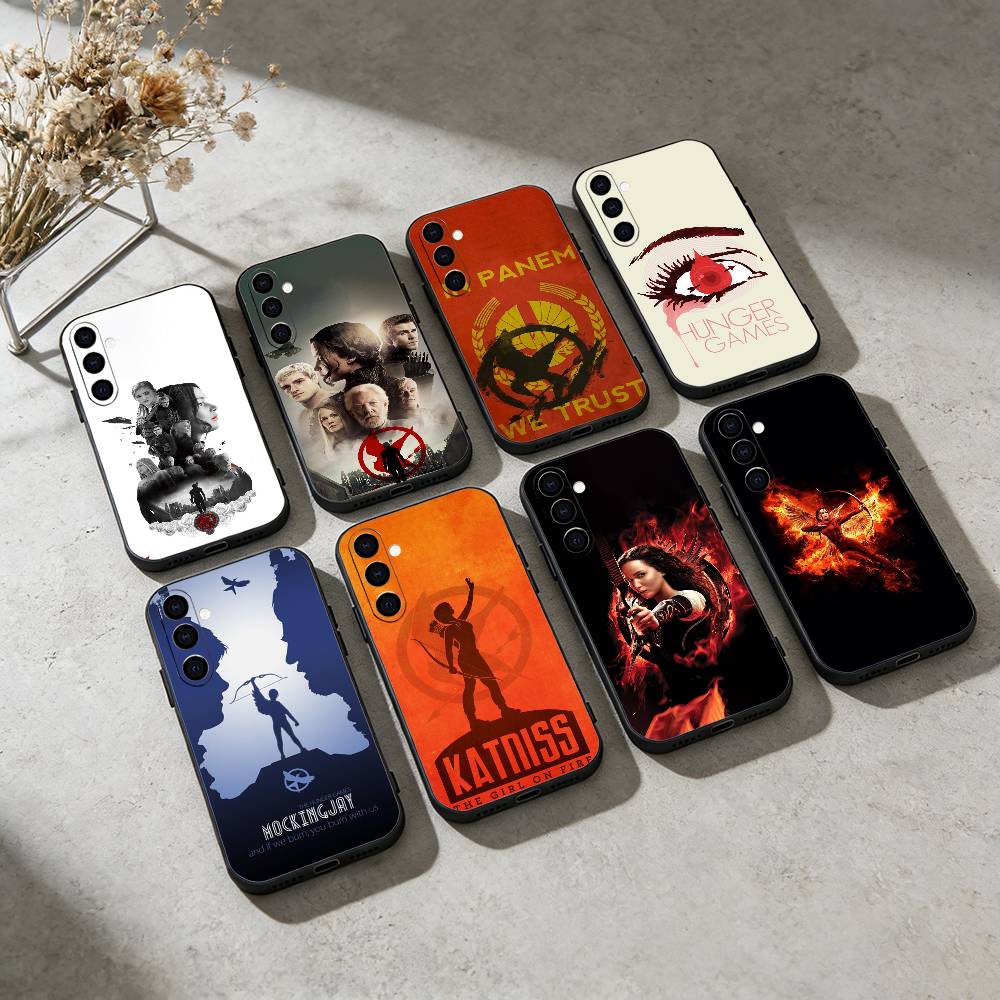 Чехол для телефона H-Голодные игры Для Samsung GalaxyA13,21s,22,31,32,52,53,71,72,73,Мягкий черный чехол