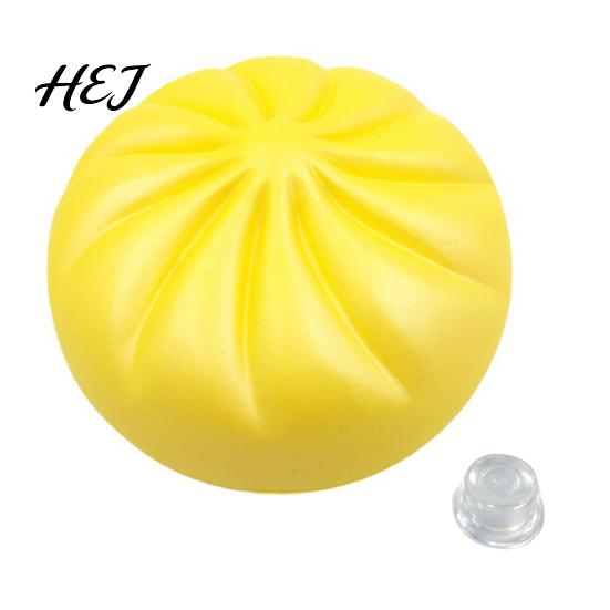 Empty Ball Skin with Stopper DIY Dumpling Squeeze Toy Skin, Fillable Office Desk Stress Toys Stopper, Anxiety Relief Simulated Bun Making Supplies