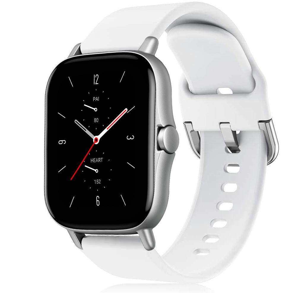 Силиконовый ремешок 20 мм 22 мм Для Amazfit GTS 4/3/2/2e/Mini/GTR 4 3 3 pro/GTR2/2e/stratos 2/3 Браслет для часов correa Amazfit bip ремешок