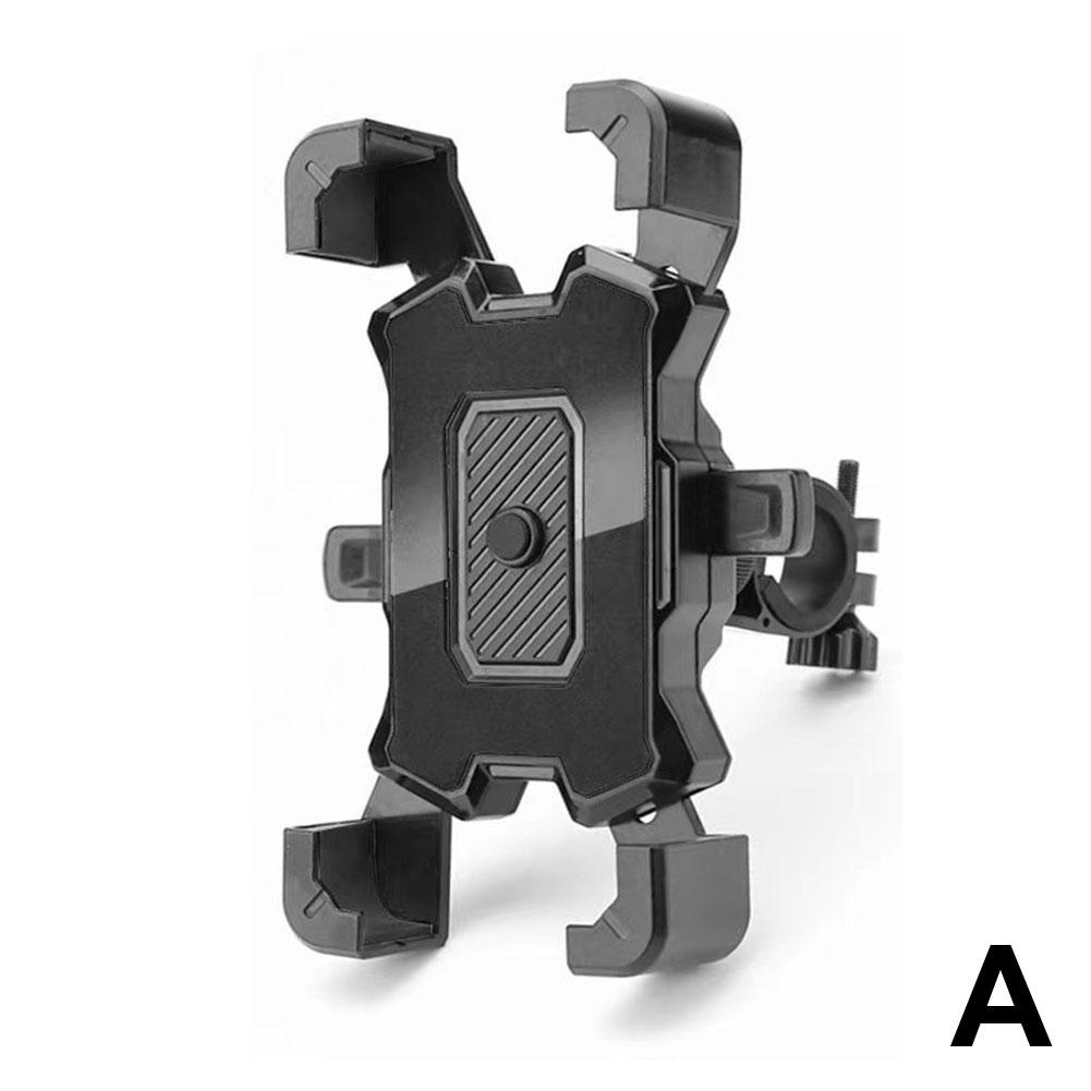 360 Rotation Universal Phone Holder for iPhone Riding MTB Stand Bracket Non-slip Cycling Shockproof Bracket GPS Clip