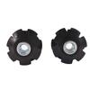 Ahead Steer tubes 28.6mm Bike Headset Star Nuts Fastening Bolts Front Fork Mount Core Fangled Nut