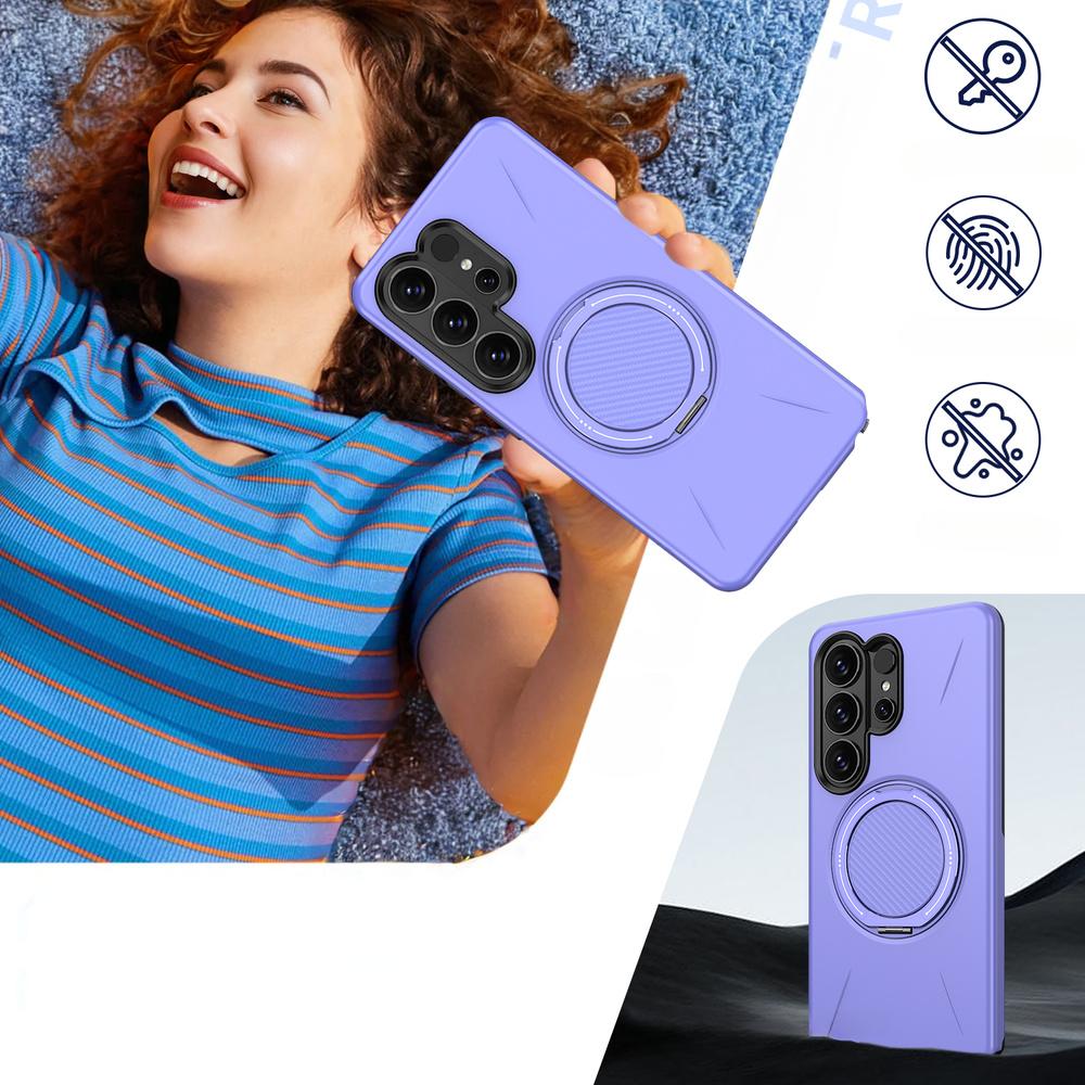 Samsung Galaxy S26 Ultra Case, MagSafe-compatible, with stand, purple