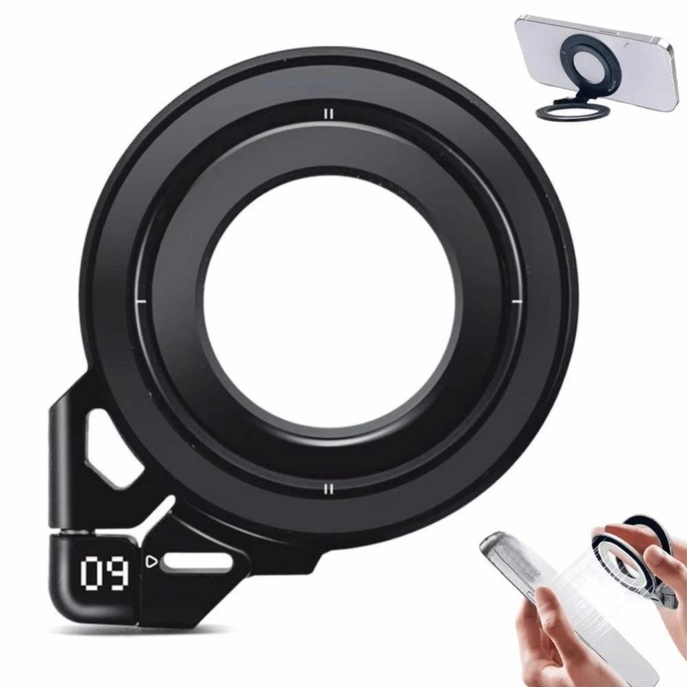 Ultra Thin Foldable Phone Grip Multi Angle Magnetic Ring Phone Bracket Mobile Phone