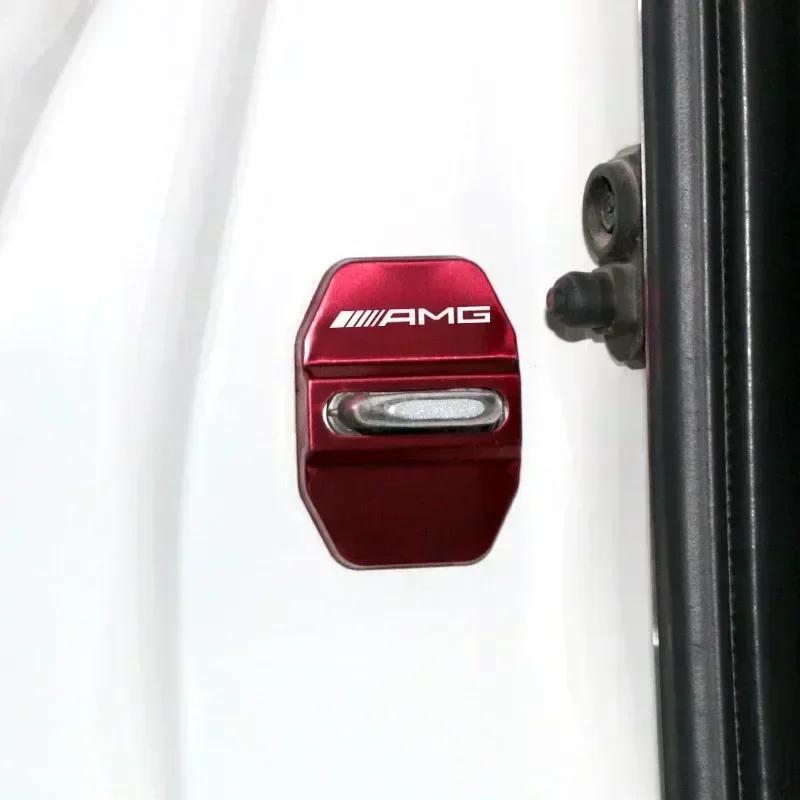 Для Mercedes Benz W212 W204 W211W168 W213 W205 W210 W124 Декорация замка двери защита от ржавчины Нержавеющая сталь Пластиковая крышка