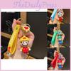 Creative Cartoon Mario Keychain Charming Pvc Decoration For Backpack And Keys