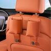 PU Leather Headrest Hanger Multi-Functional Hanging Backrest Cup Holder  Auto Interior