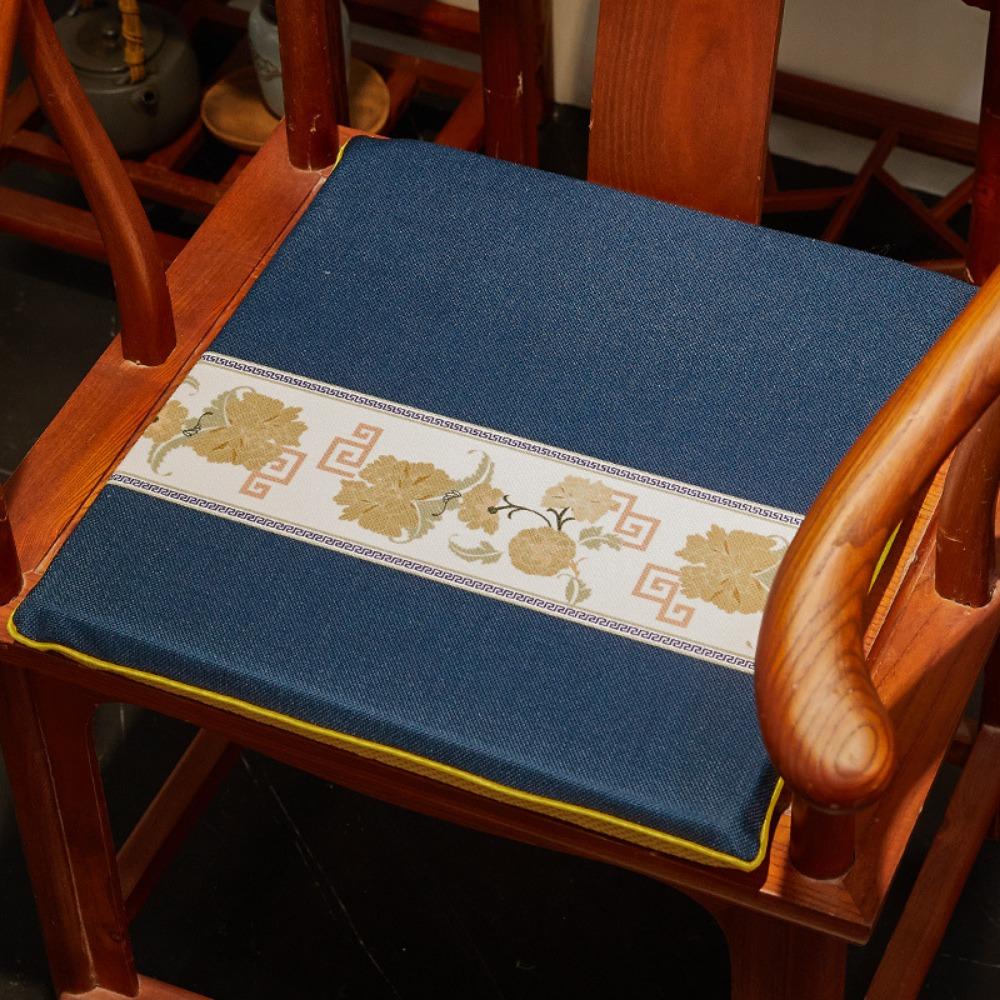 Подушка для дивана из красного дерева, утолщенная подушка сиденья для китайского обеденного стула, мебель из массива дерева, кресло