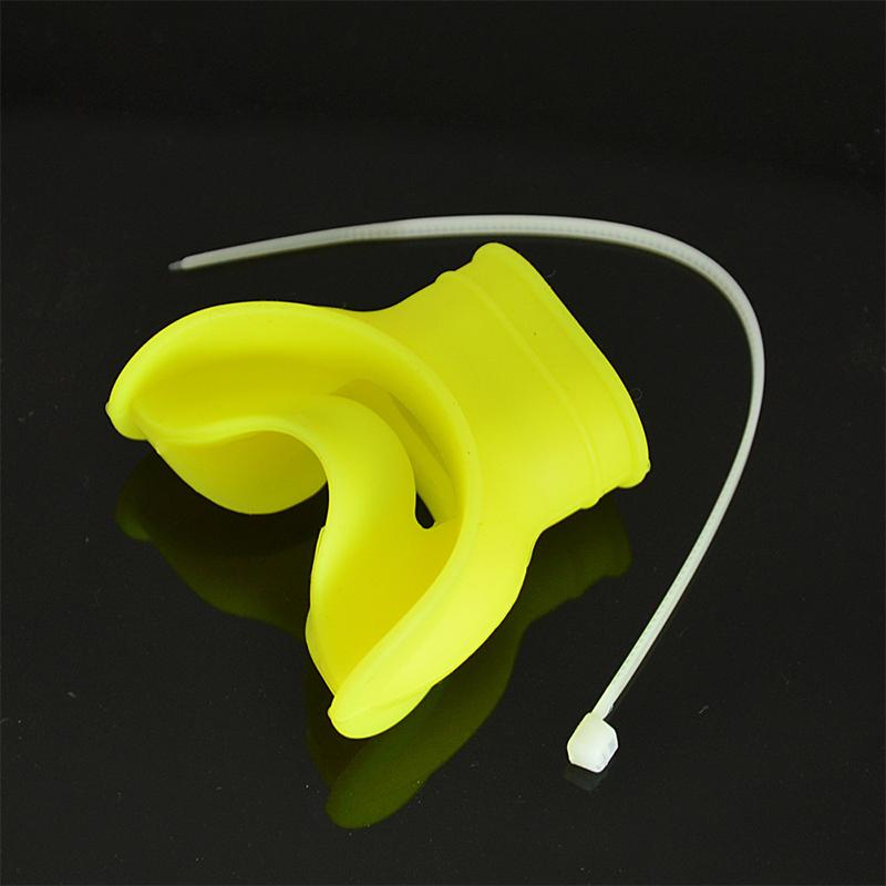 Silicone Snorkel Mouthpiece Comfortable Scuba Diving Regulator Mouthpiece Cover Octopus Holder Retainers Easy To Use