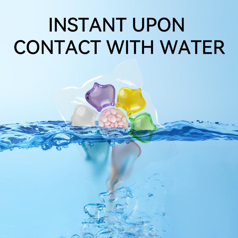 30-50 штук стиральных капсул 7-в-1, ароматические капсулы, незаменимые для дома, квартир и университетских общежитий