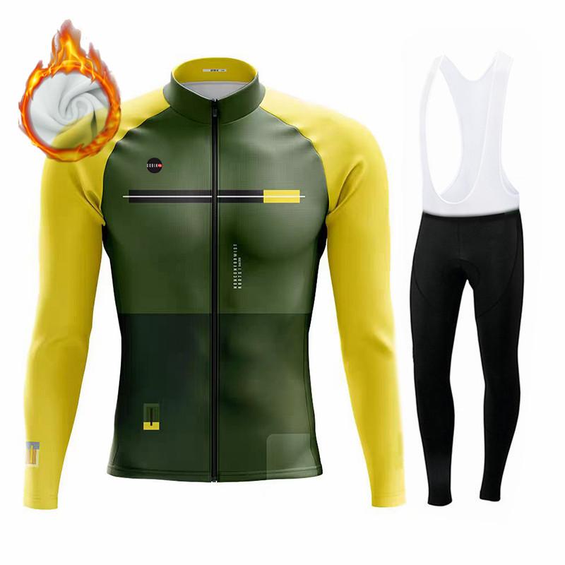 Комплект зимней велосипедной джерси Gobikful с термофлисом, велосипедная одежда, велосипедная одежда, костюм для катания на горном велосипеде