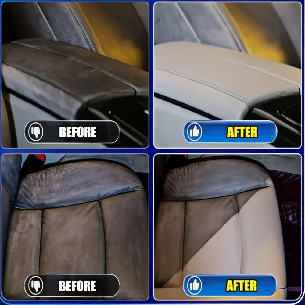 Многоцелевой набор для восстановления салона автомобиля: Паста для полировки пластика и резины, воск для реставрации дивана, восстанавливающий блеск поверхности