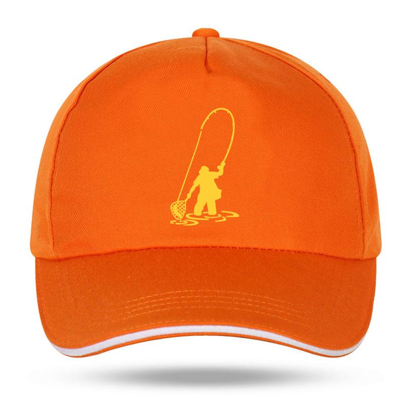 New Unisex Women Fashion Fly Fishing FisherUnisex Trout Fish Funny Baseball Caps for Hip Hop Cotton Trucker Cap Bone Dad Hats
