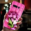 Phone Case For Google Pixel 10 9 Pro XL 9A 8 7 6 Pro Pixel 8A 7A 6A Pixel 8 7 6 5 Tulips flower Red pink purple