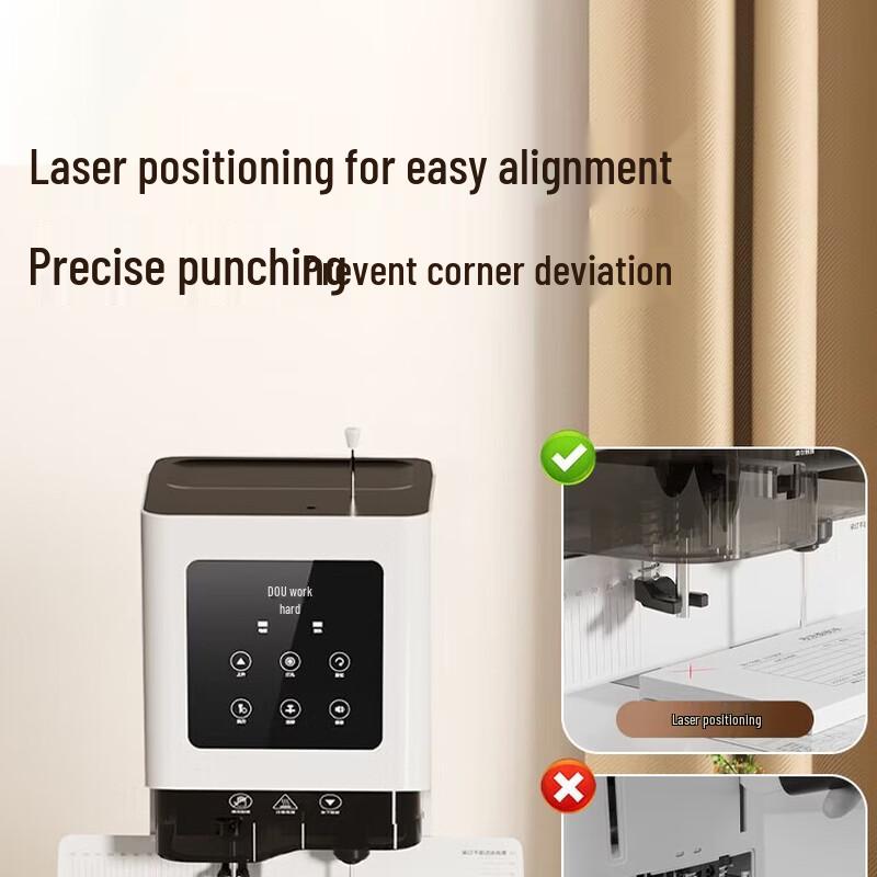 Deli Smart Automatic Hot Melt Document Binder CN plug (adapter included)