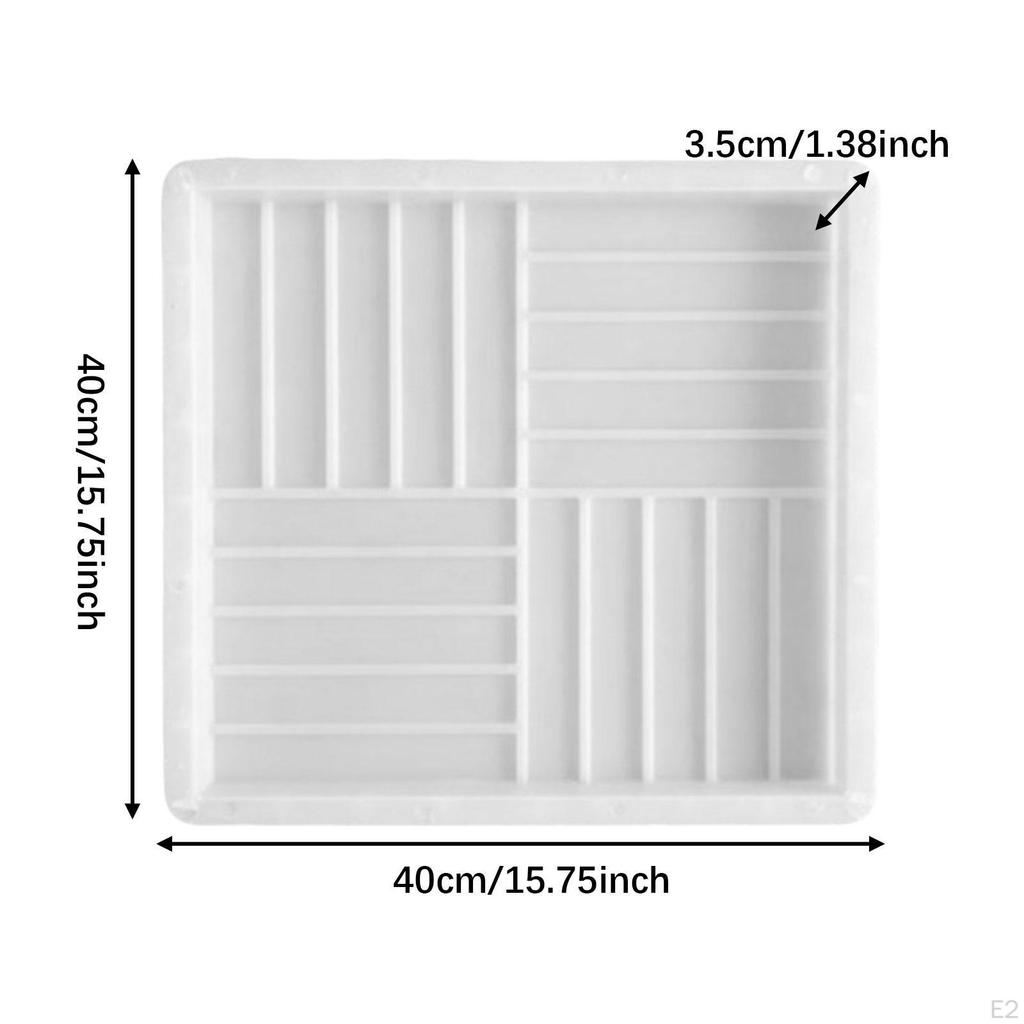 Бетонный Кирпичный Цементный Модель Шаблон для Напольной Плитки Ручная Работа DIY Квадратный Легкий Изготовитель Дорожек