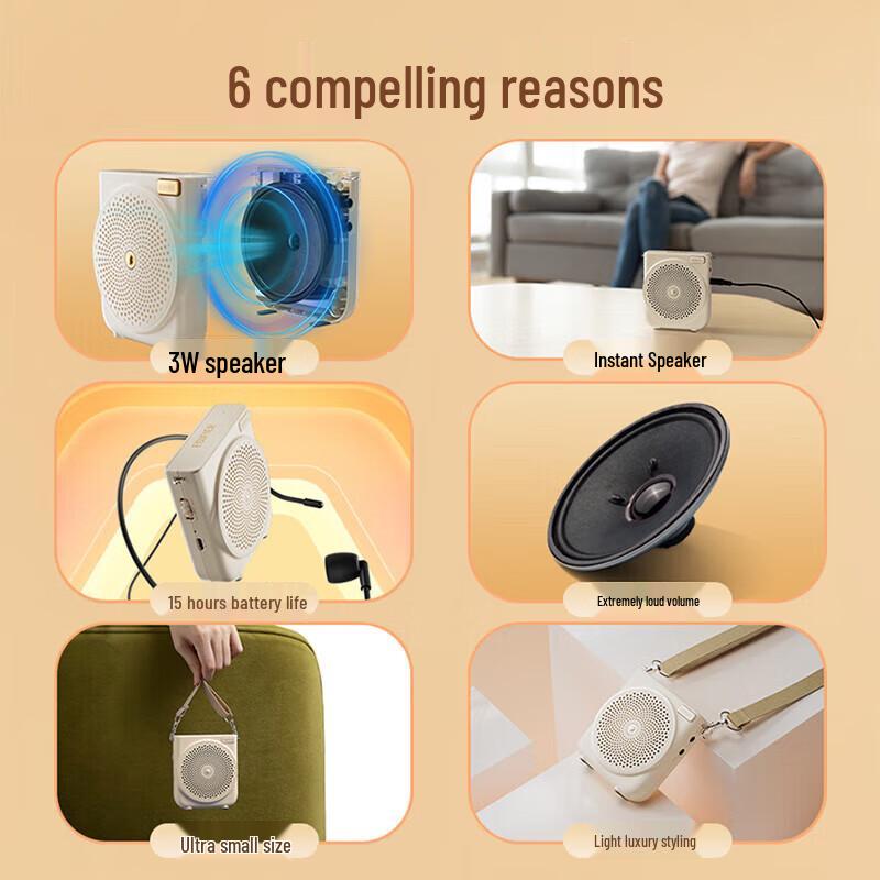 EDIFIER MF3 Mini Wired Portable Amplifier