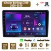 Android Carplay автомобильное радио для Citroen Berlingo 2 B9 2008-2019 мультимедийный проигрыватель головное устройство стерео GPS навигация BT WIFI 4+64 ГБ