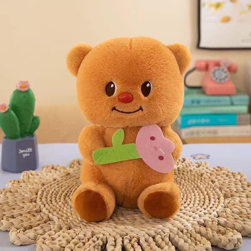 Плюшевая игрушка 8 дюймов Кукла Медведь Масло 8 дюймов Милая