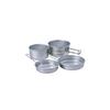 Snow Peak Aluminum Personal Cooker Set Stacking Pot X 2 Lid X 2 SCS-020R Camping Outdoor Climbing Disaster Prevention